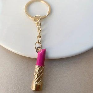 ⭐️NWT Purple Lipstick Bag Charm Keychain